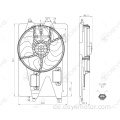 Neuankömmling Kühlerkühlungslüftermotor für Mondeo